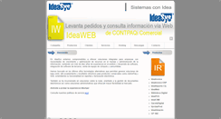 Desktop Screenshot of ideasys.com.mx