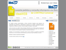 Tablet Screenshot of ideasys.com.mx